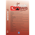 Akademik Bakış Dergisi Sayı 31